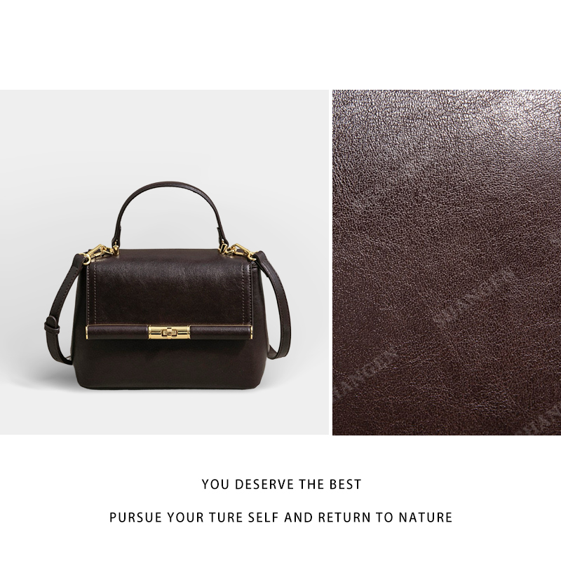 【尚恩CC】SK-83308-咖啡-轻奢百搭手提腋下新款斜跨女包