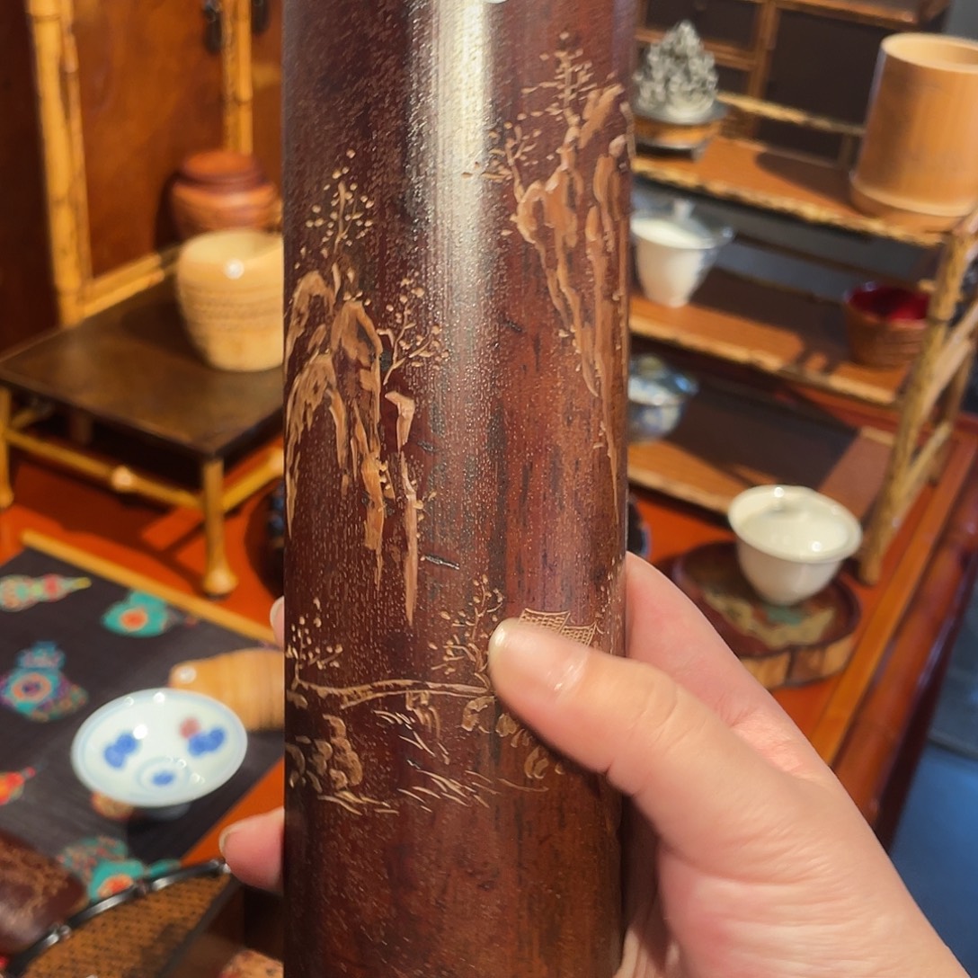 纯手工制作。        