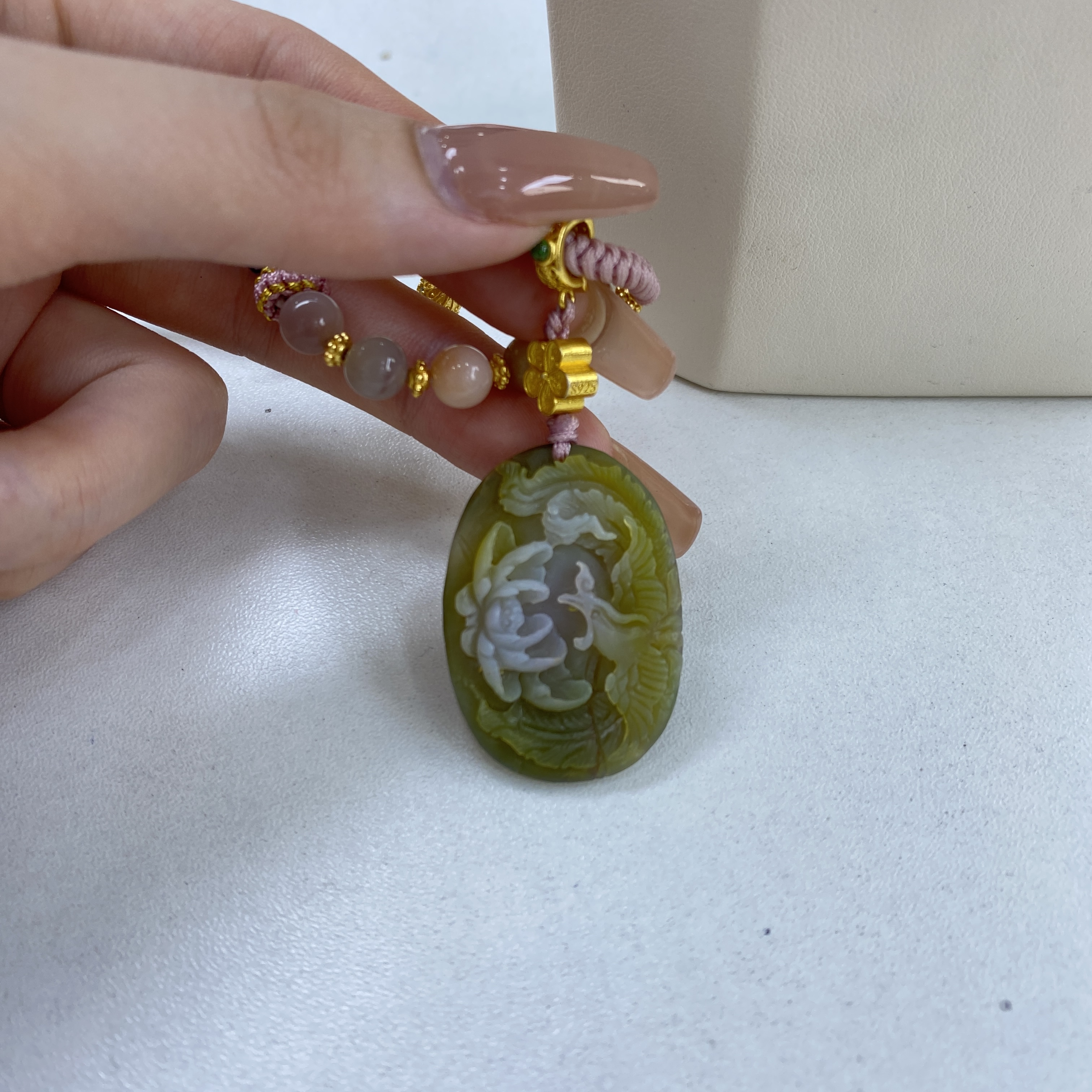 【胖丁珠宝】盐源玛瑙吊坠28-H216P44【多样性发一件】配绳