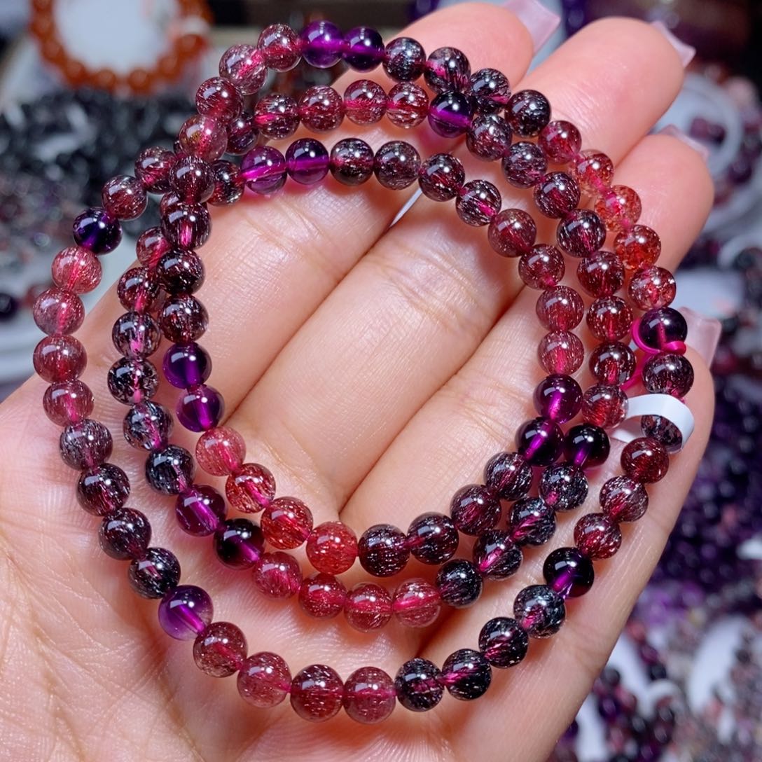 水晶手链未镶嵌超七