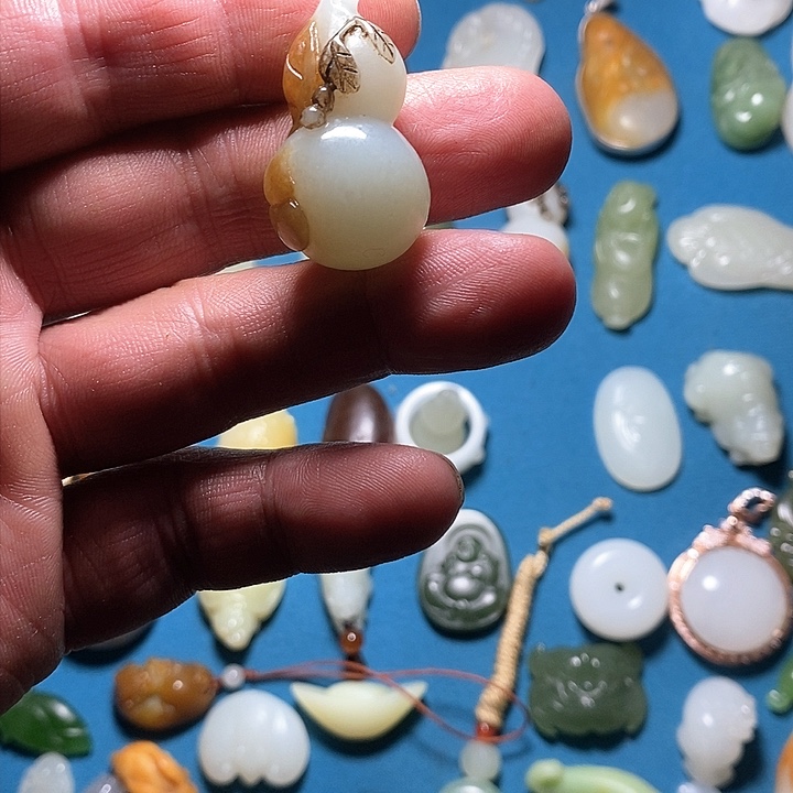 和田玉挂件未镶嵌@***水