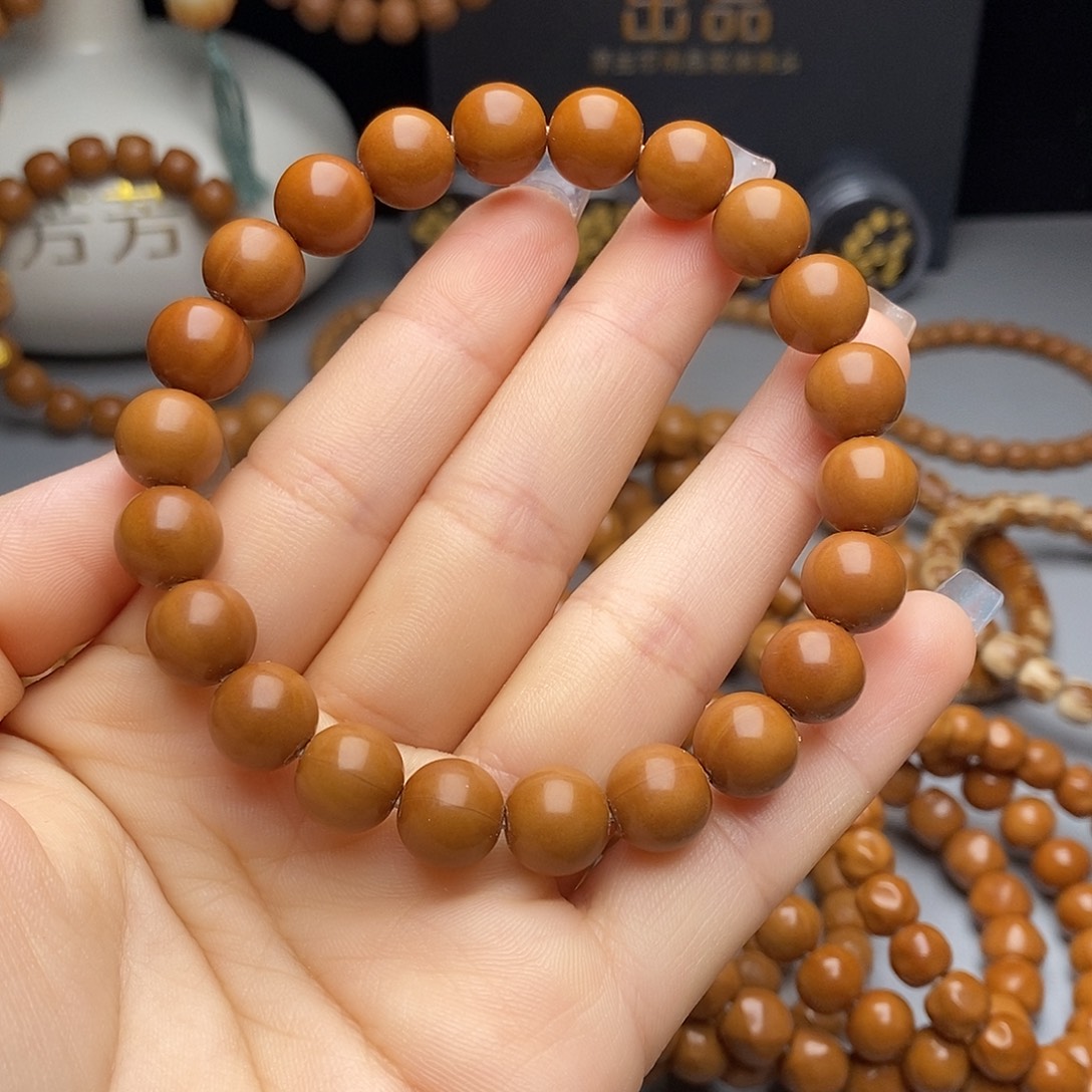 吊坠文玩核桃正圆光珠