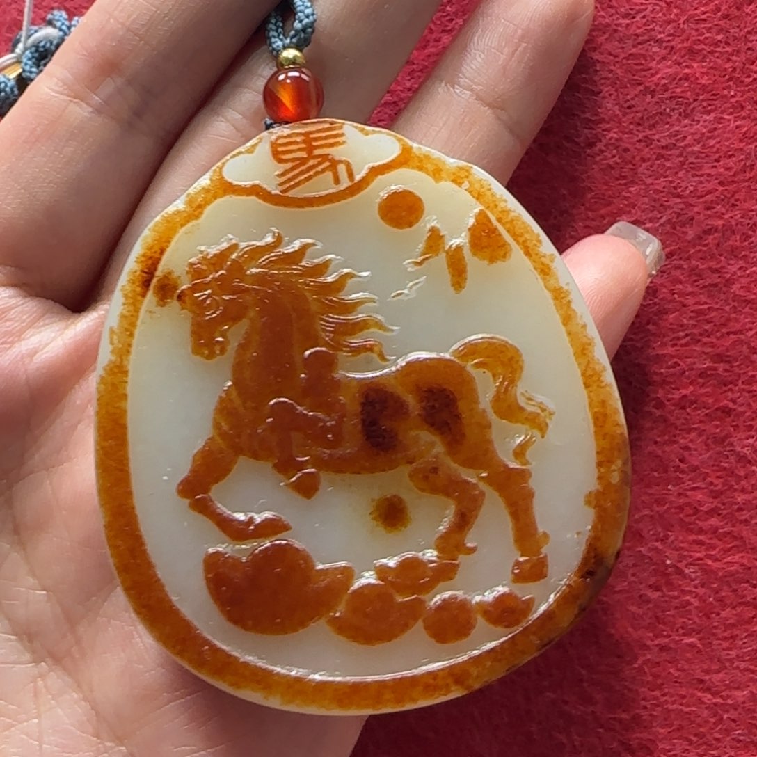 和田玉挂件未镶嵌