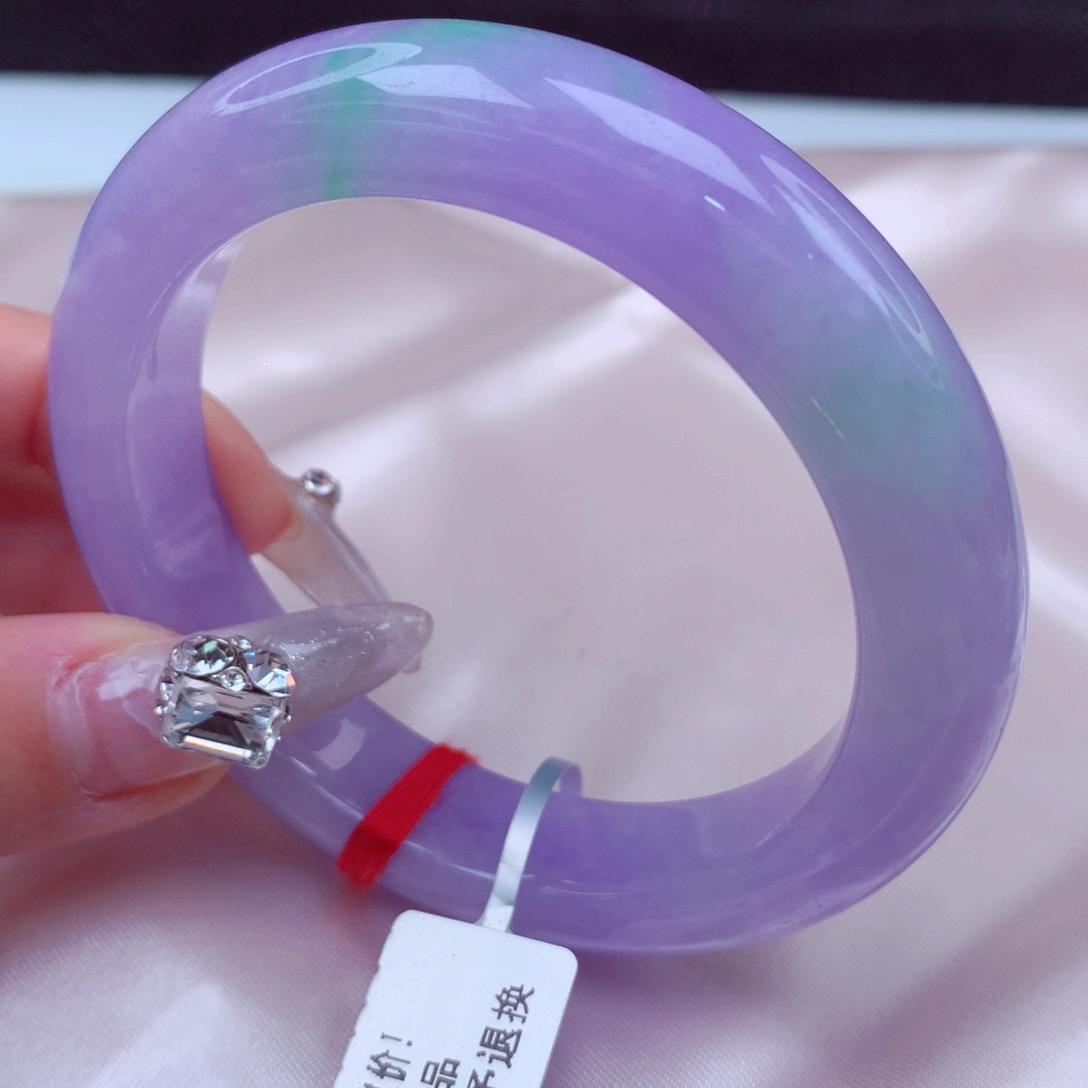 翡翠手镯未镶嵌天然缅甸翡翠A货手镯 2号