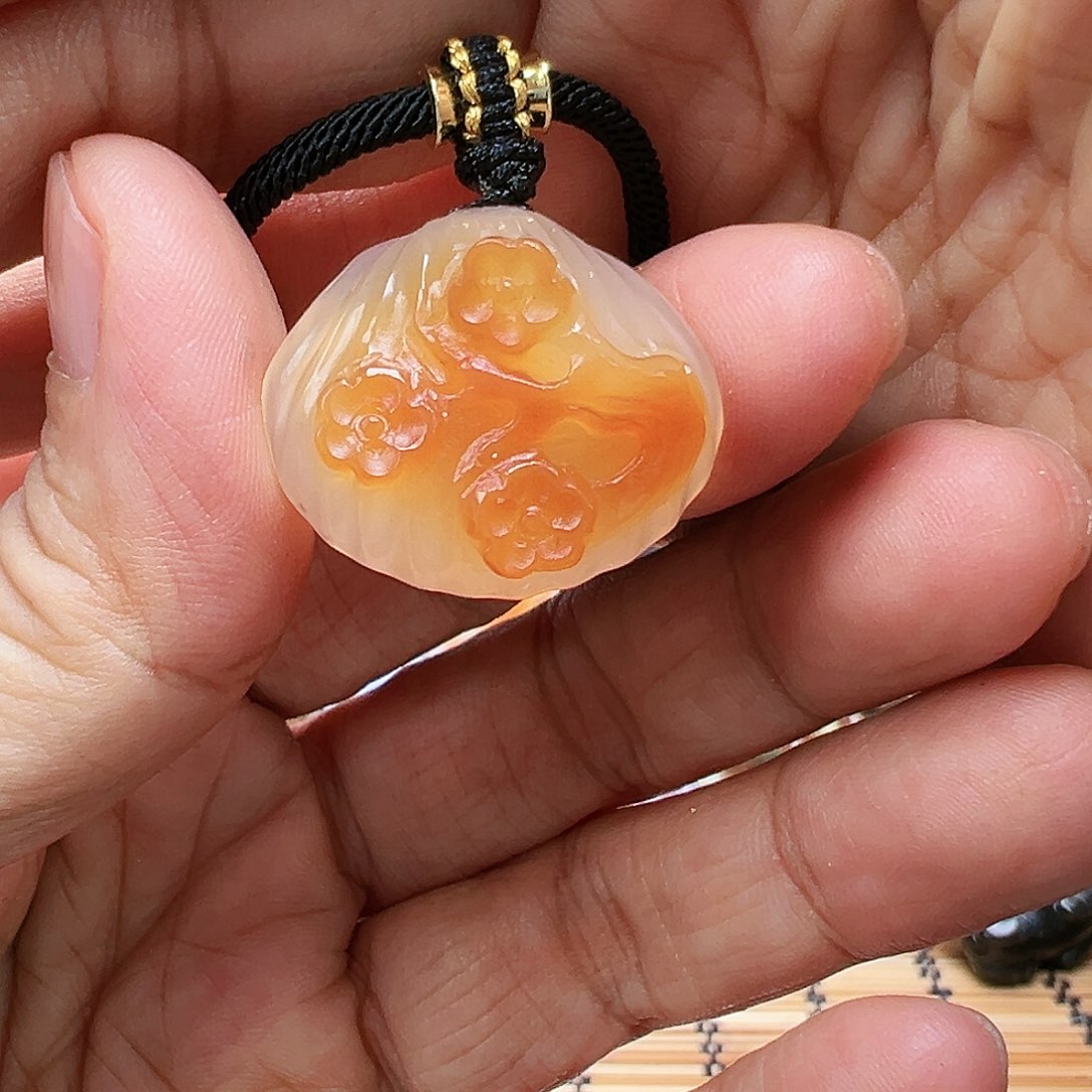 未镶嵌玛瑙/玉髓珠宝半成品