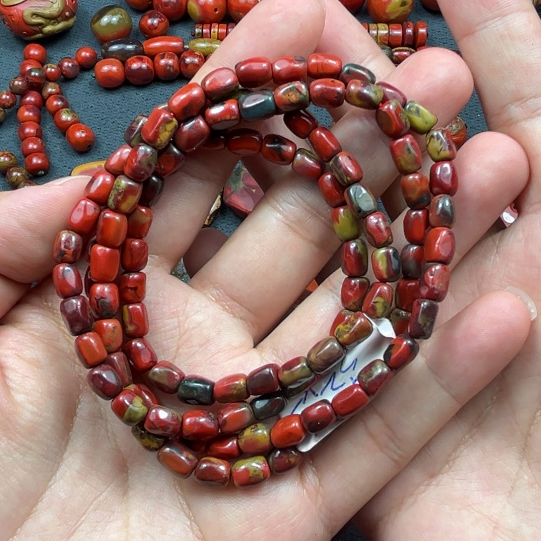 南红玛瑙未镶嵌串