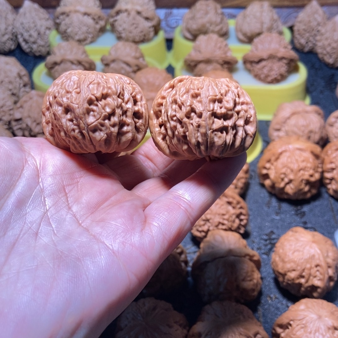 文玩核桃吊坠磨盘38.5