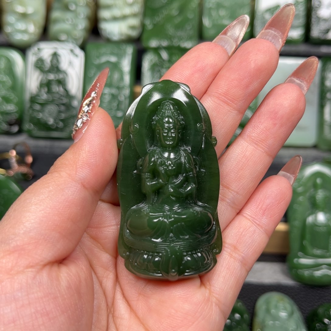 和田玉挂件未镶嵌