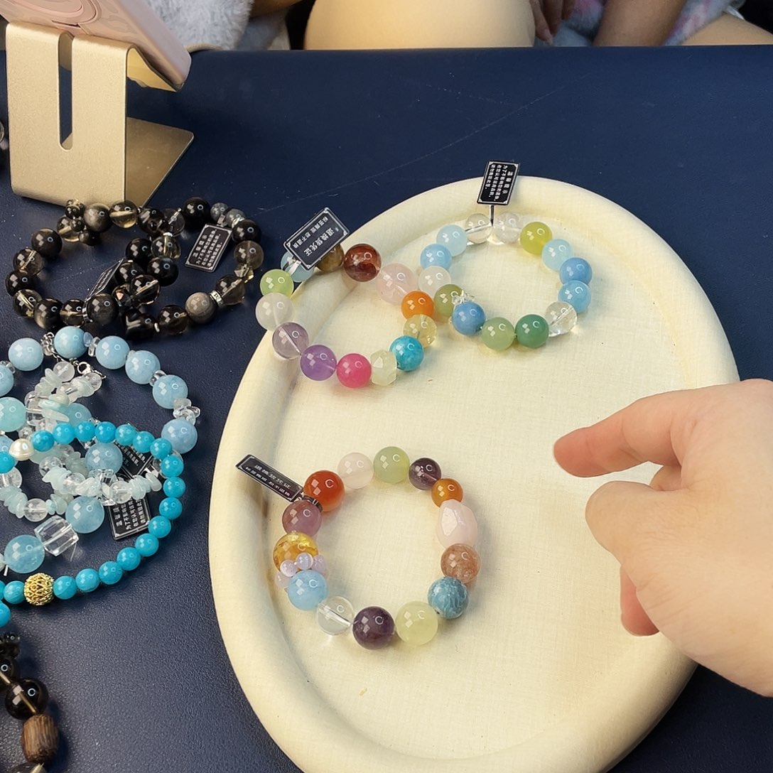 手链银S925镶嵌水晶