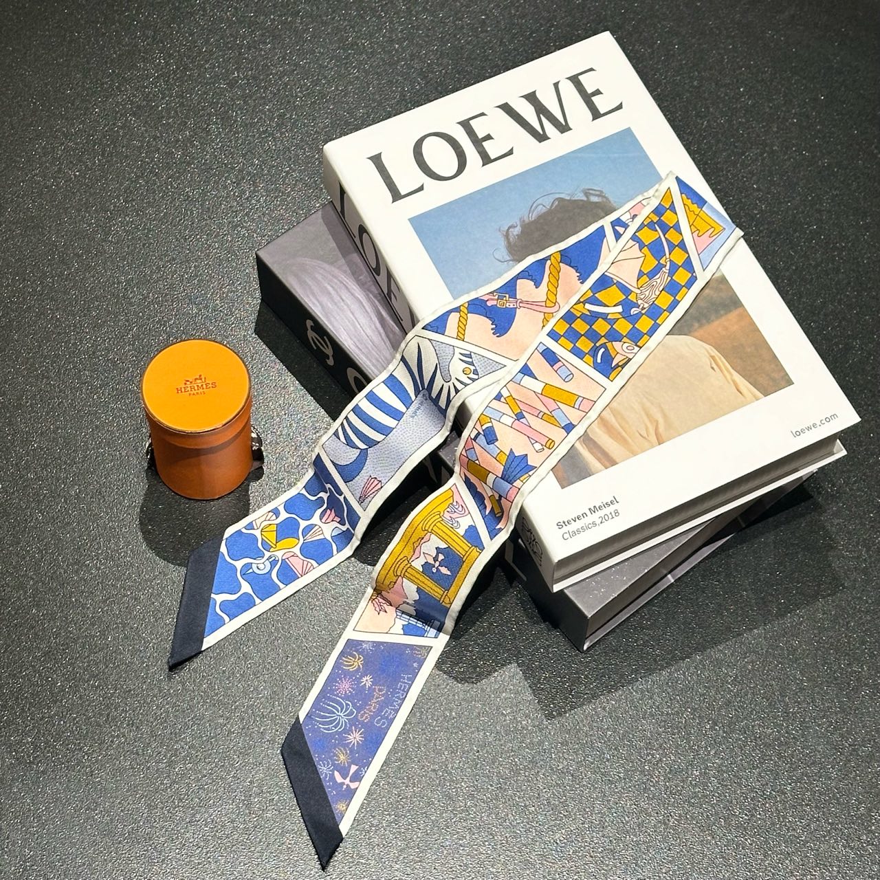 全新未使用 Hermes/爱马仕 全新 爱马仕hermes twilly丝巾