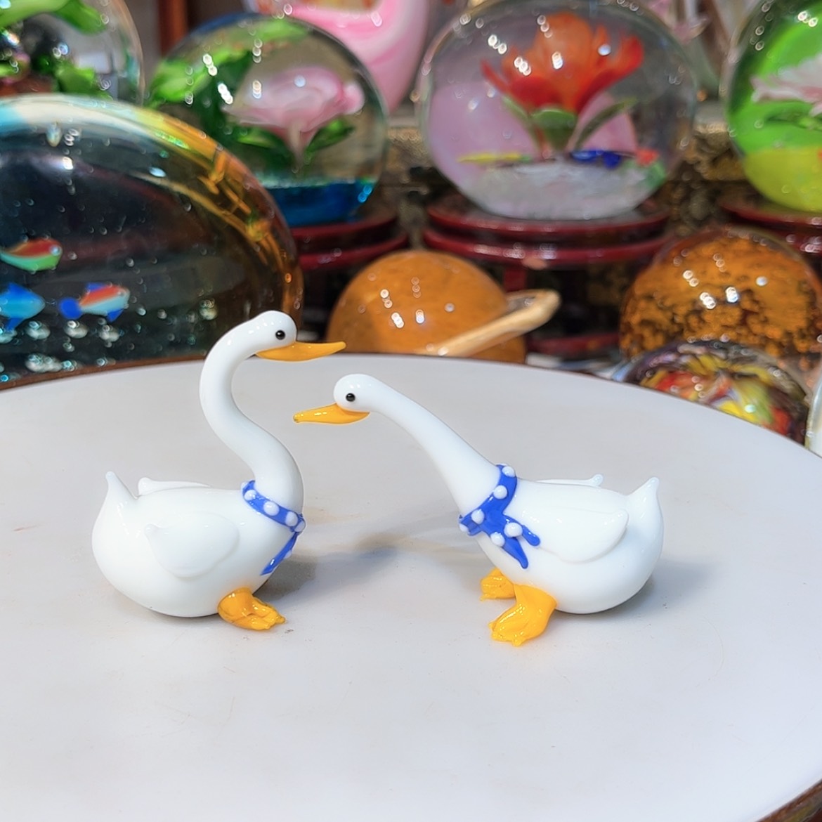 【闪购商品】琉璃手工艺品两只