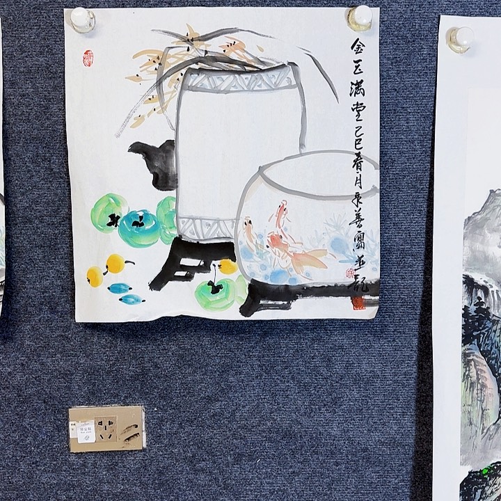 国画＂国画花鸟画作品