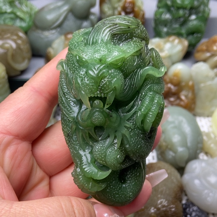 【闪购商品】和田玉（碧玉）把件未镶嵌