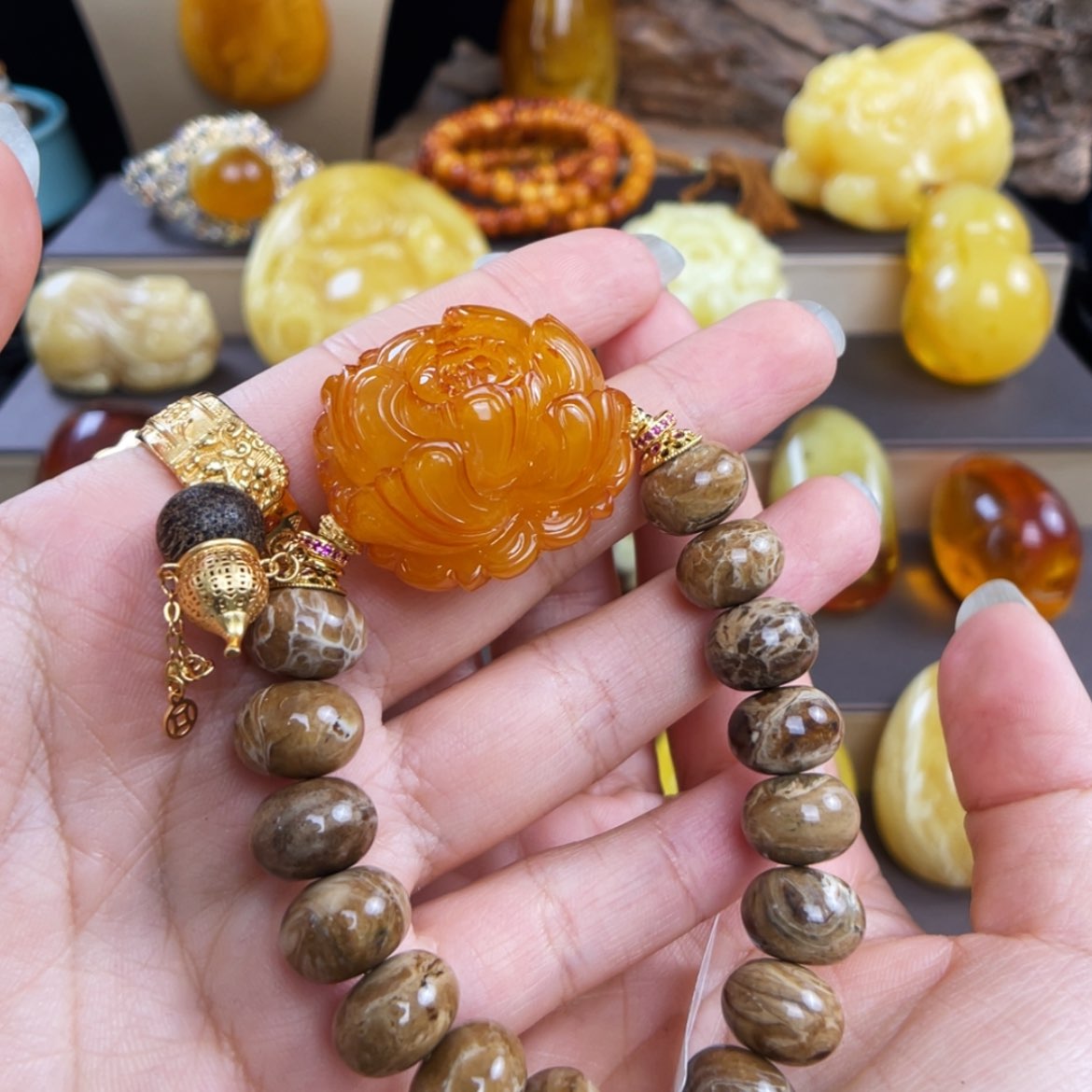 【闪购商品】琥珀珠宝奇石未镶嵌