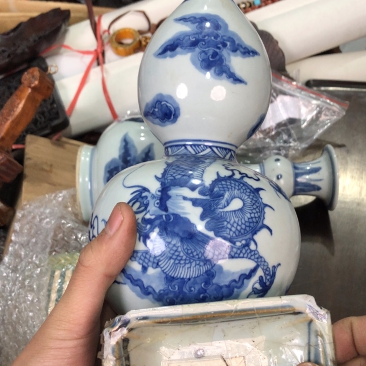 陶瓷孤品单件车里拍