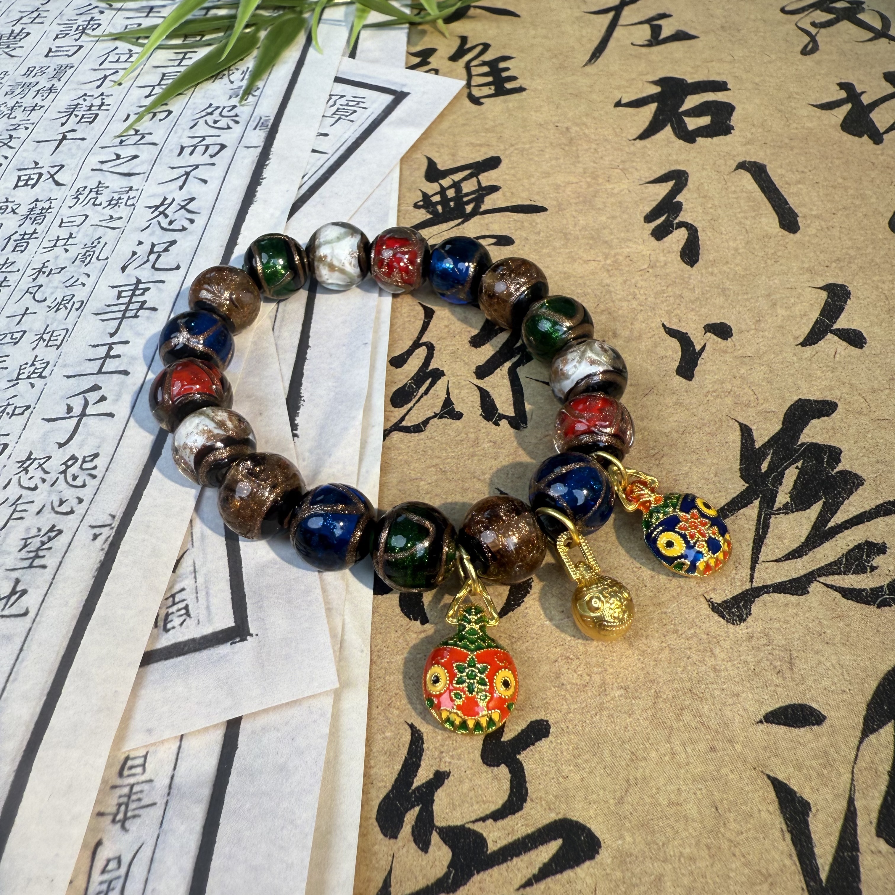 067 香灰琉璃 单圈