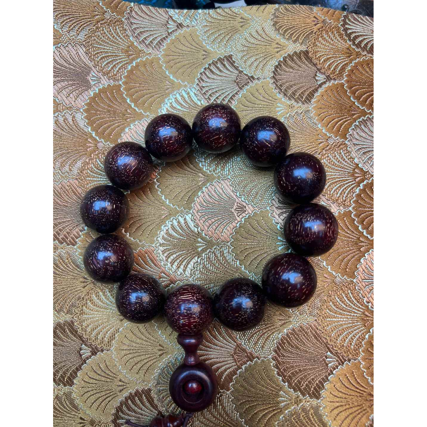 非金属手链 【 炎轩文趣斋】满天星金星圆珠手串