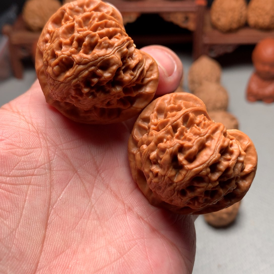 桃核吊坠平谷宫灯