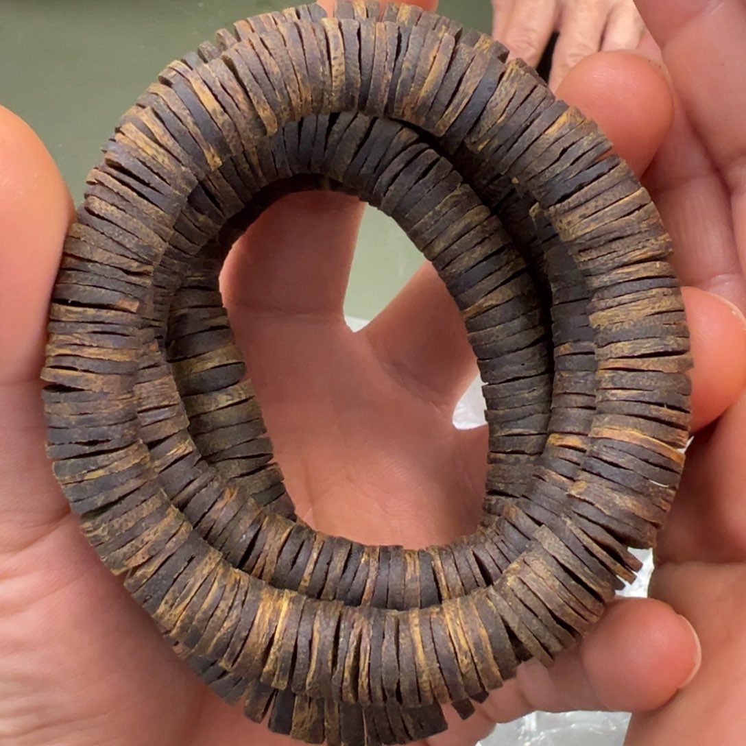 手串沉香透顶绿沉水片珠单圈多样性发一1.0/16g