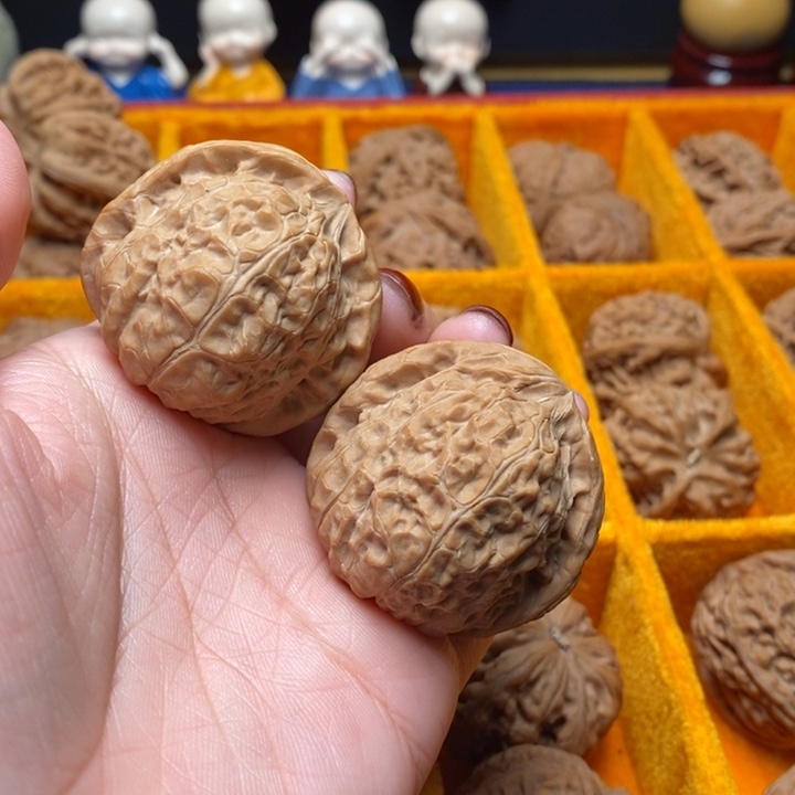 把件文玩核桃41尺高桩南瓜