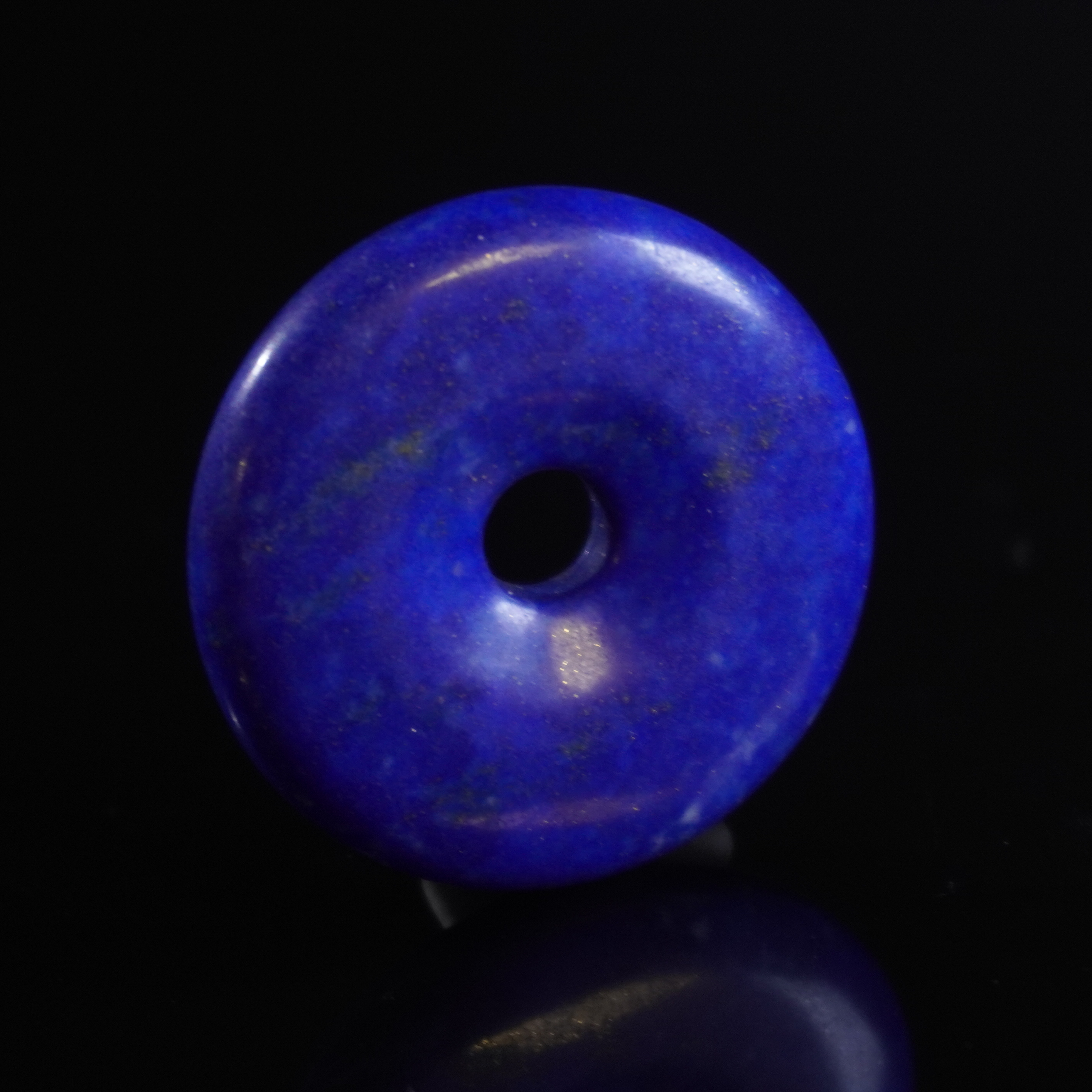 清晚期青金石平安扣/HY003014/金玉良缘/槐荫山房