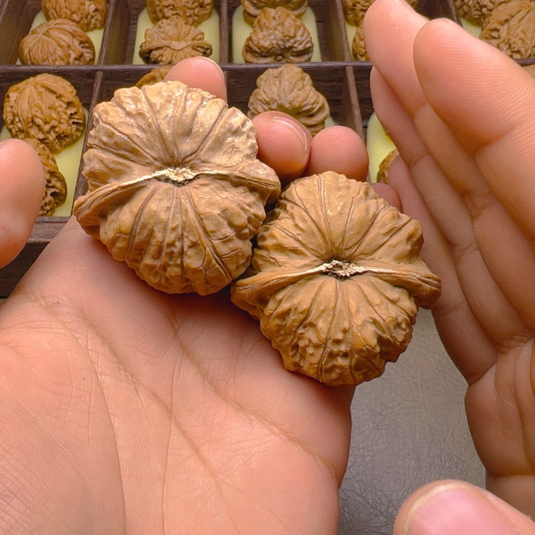 文玩核桃把件南瓜墩