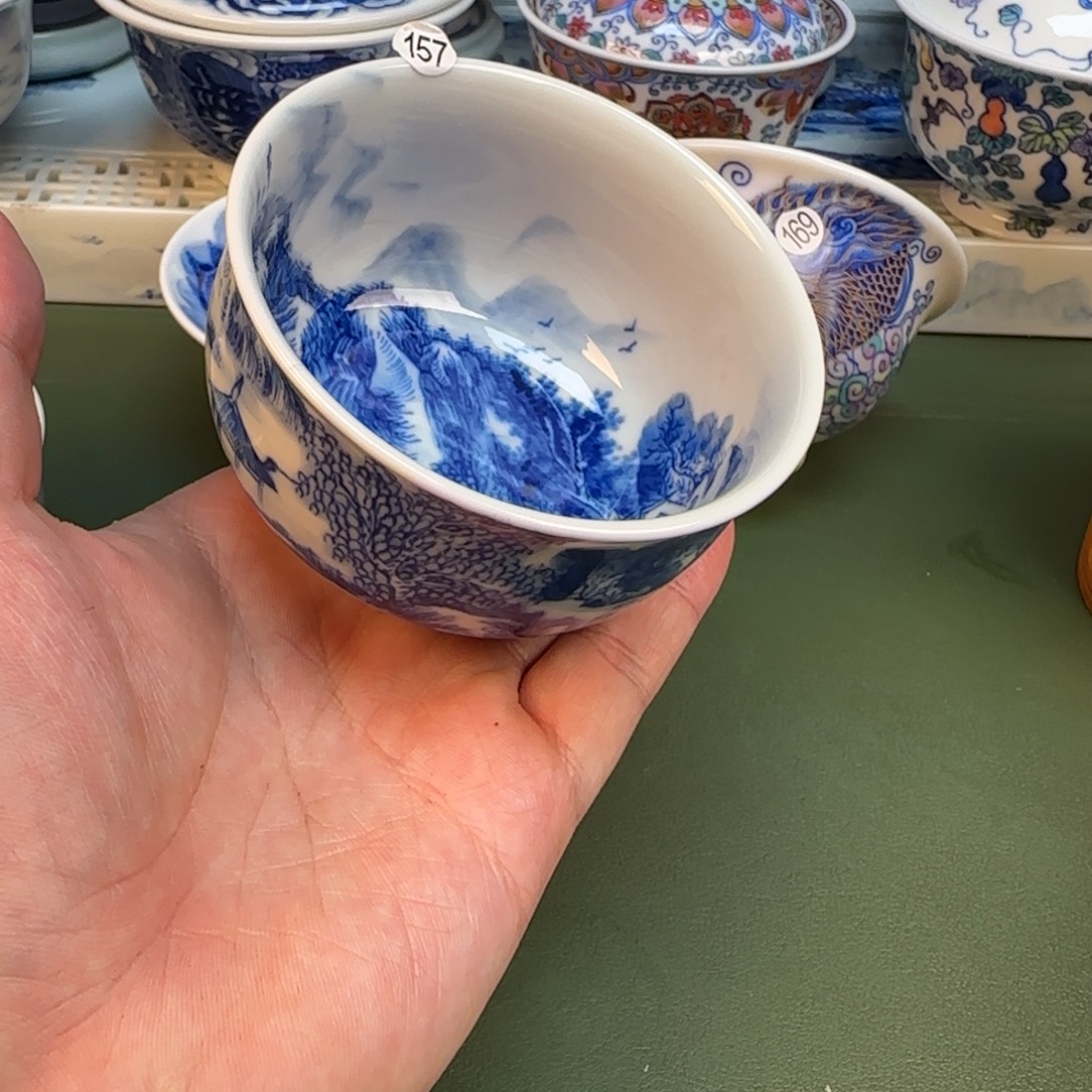 彦祖纯手工手绘茶具157