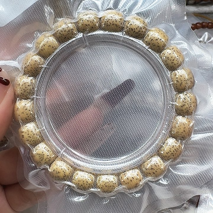 星月菩提手串98荣耀黄星月菩提11桶单圈