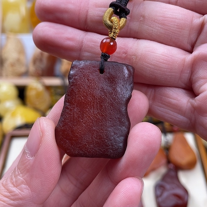 蜜蜡项链未镶嵌7克