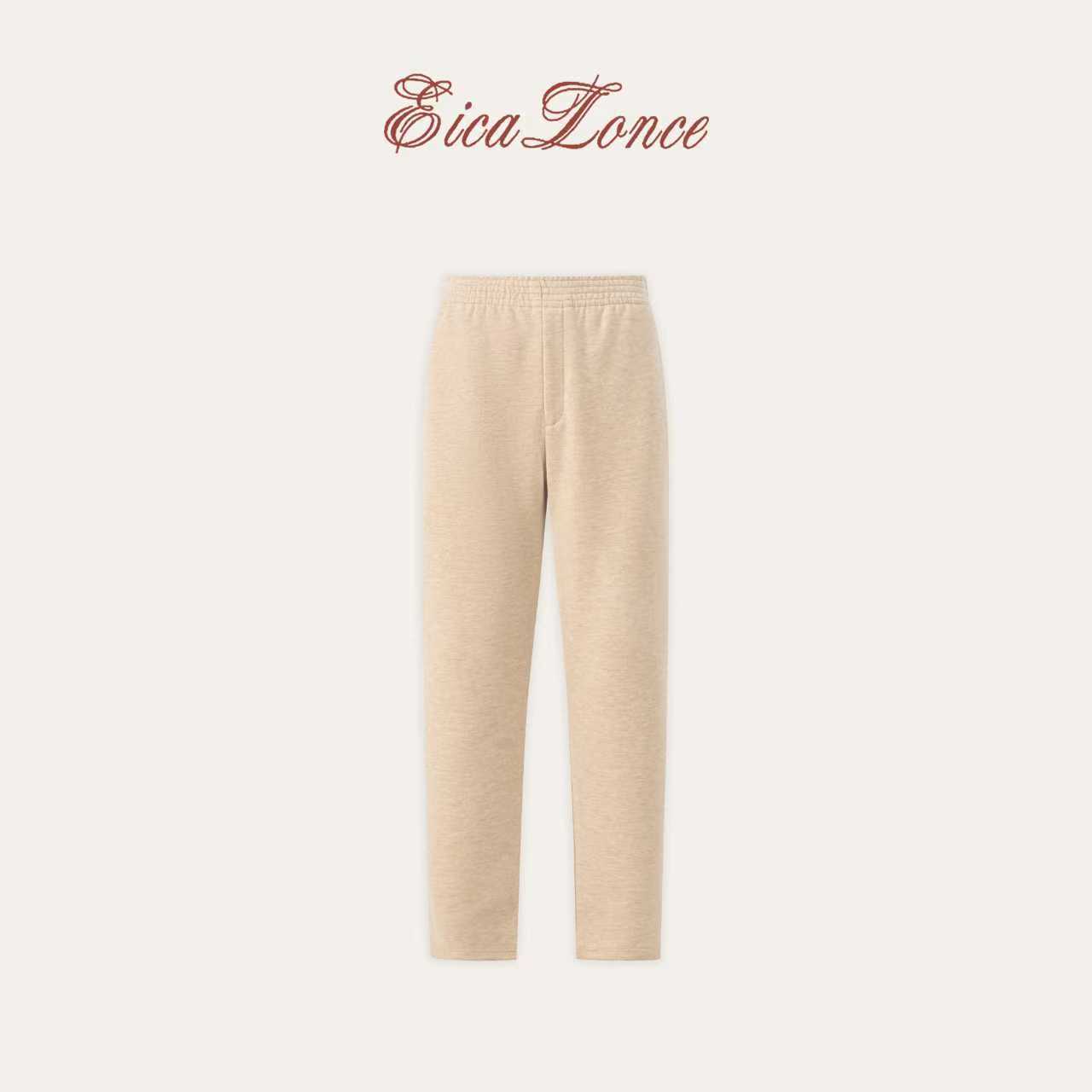 雅心Eicalonce 冬季男士老钱松弛感亲肤保暖休闲裤KN80447