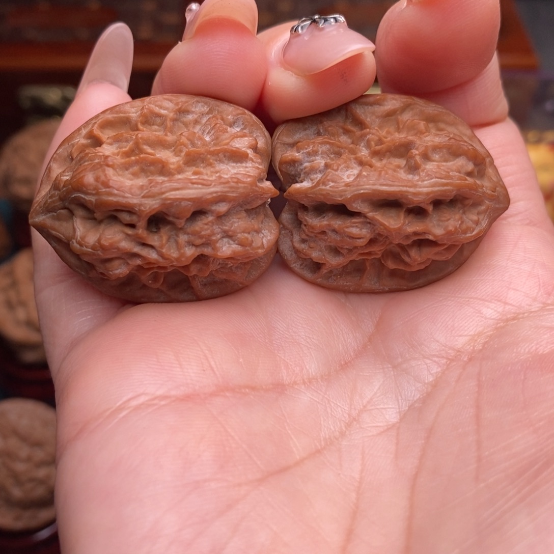 文玩核桃吊坠30龙骨