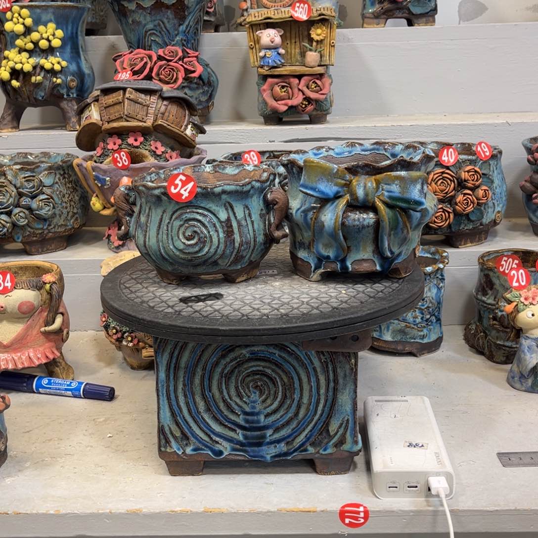 陶瓷54。 号陶然花器厂家直销