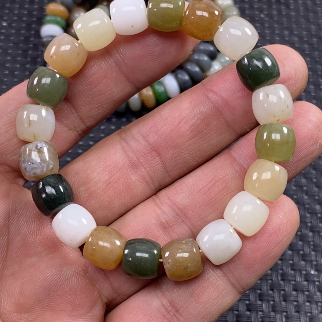 和田玉手链未镶嵌