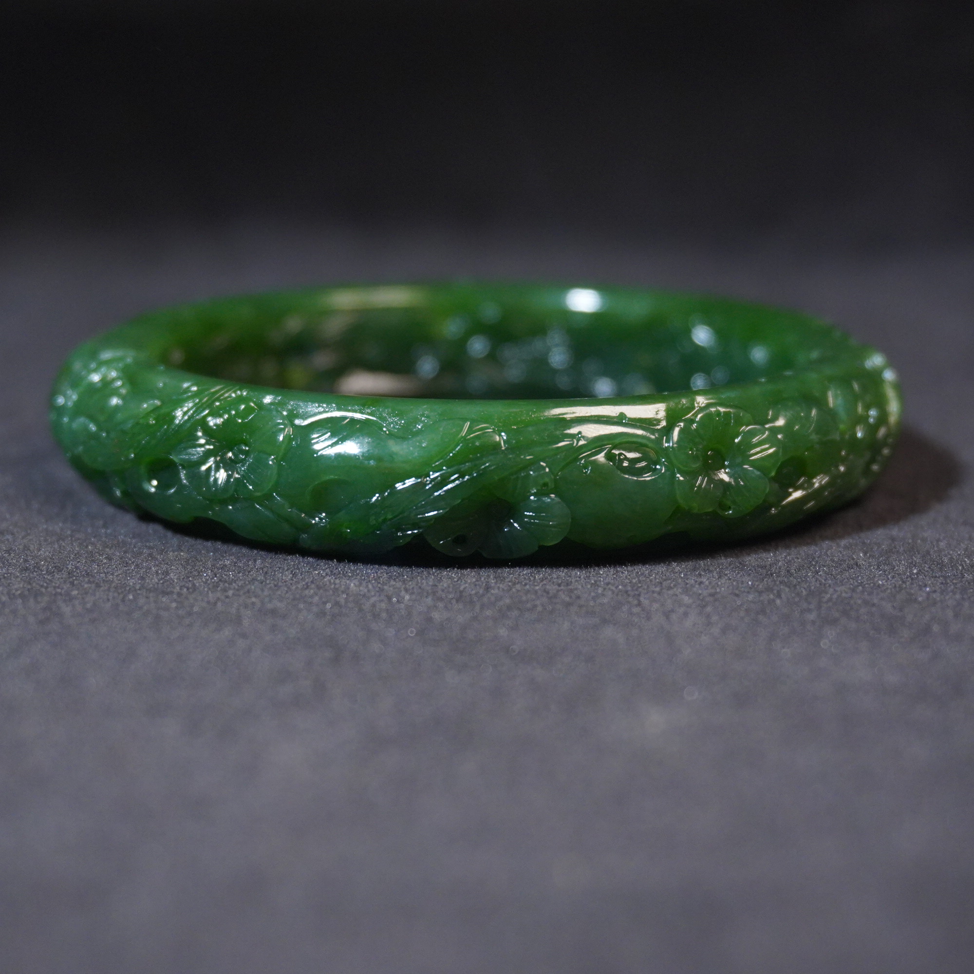  2SYN9 清 和田玉手镯