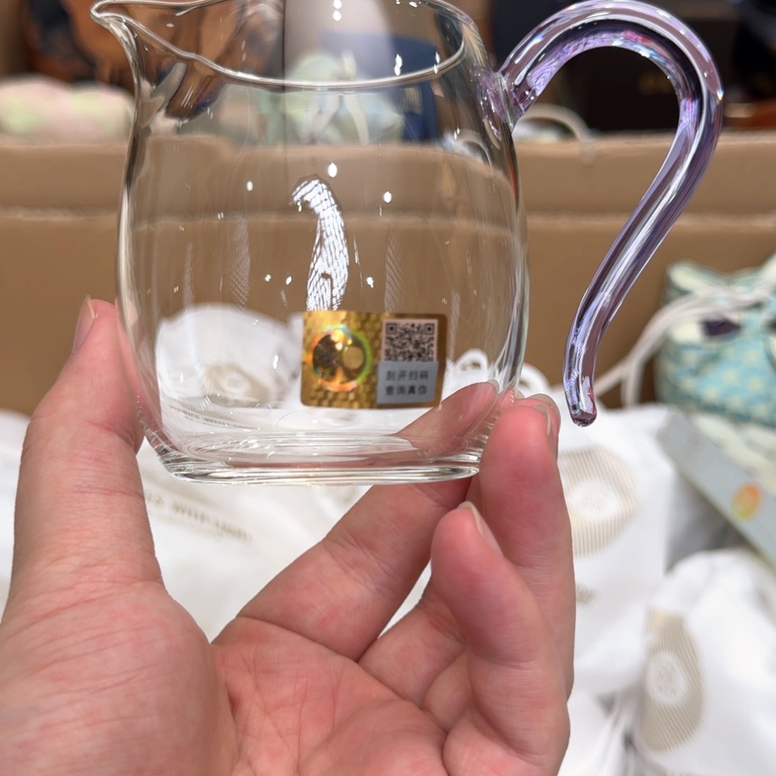 禾器幕然紫色公道杯