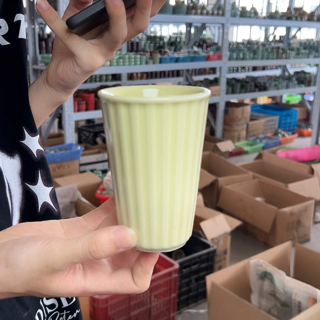 龙泉云间青瓷小米茶器