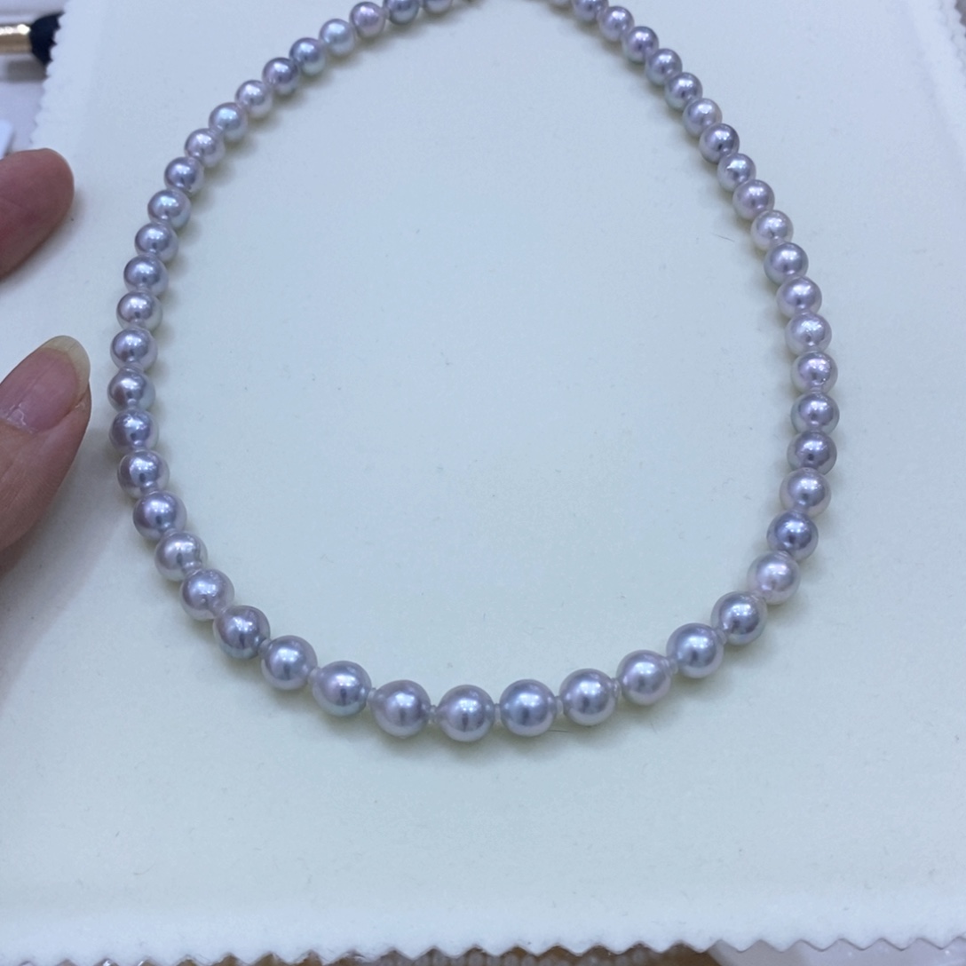海水珍珠颈饰银S925镶嵌