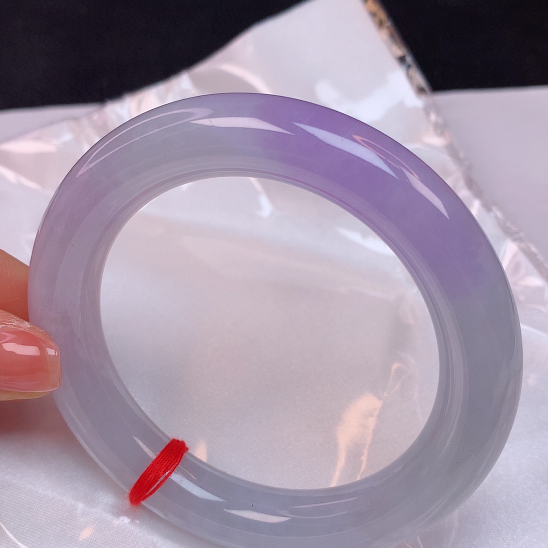 【闪购商品】翡翠手镯未镶嵌58+圆条手镯