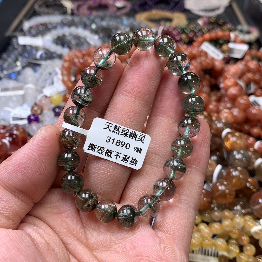 水晶手链未镶嵌，