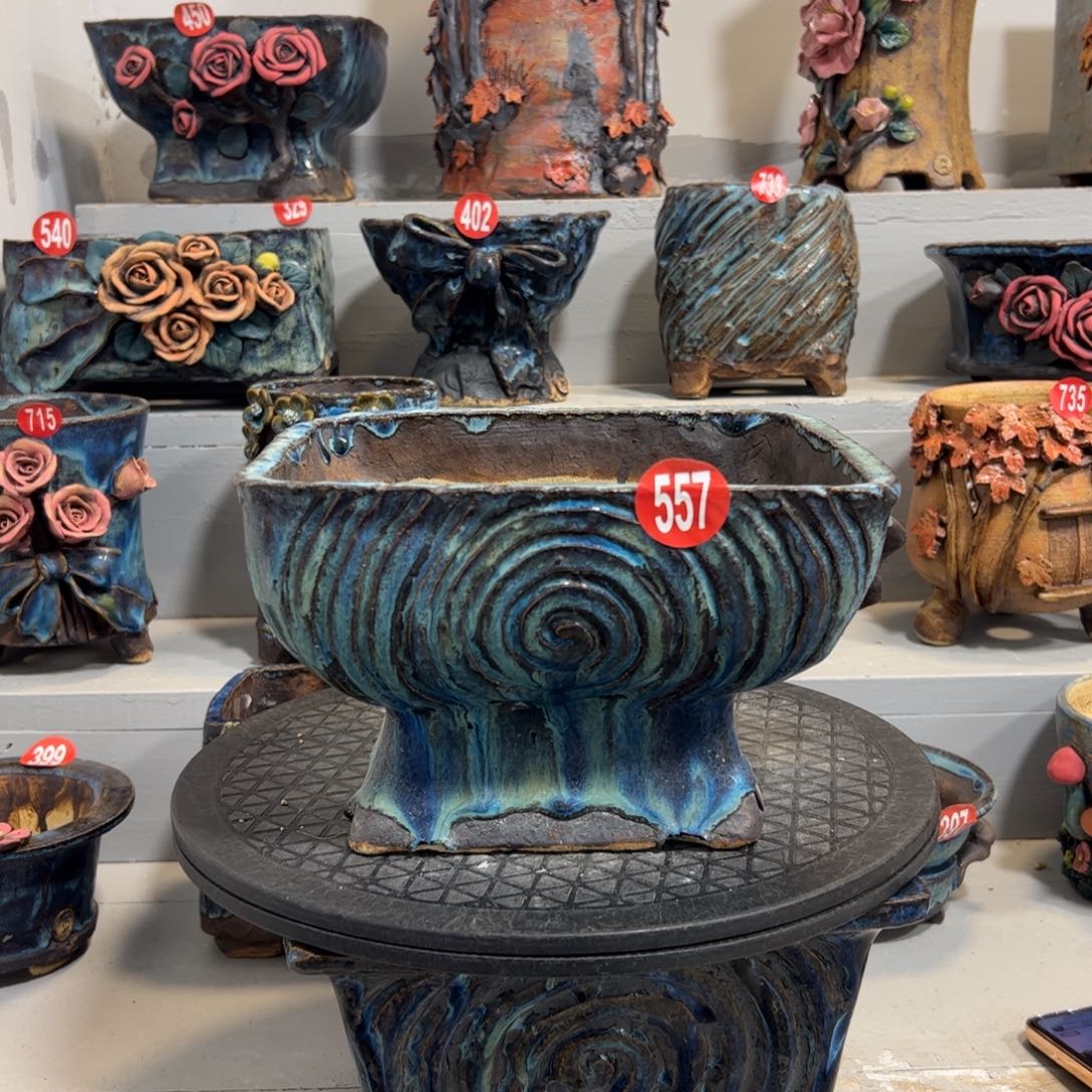微瑕557 号陶然手工花盆