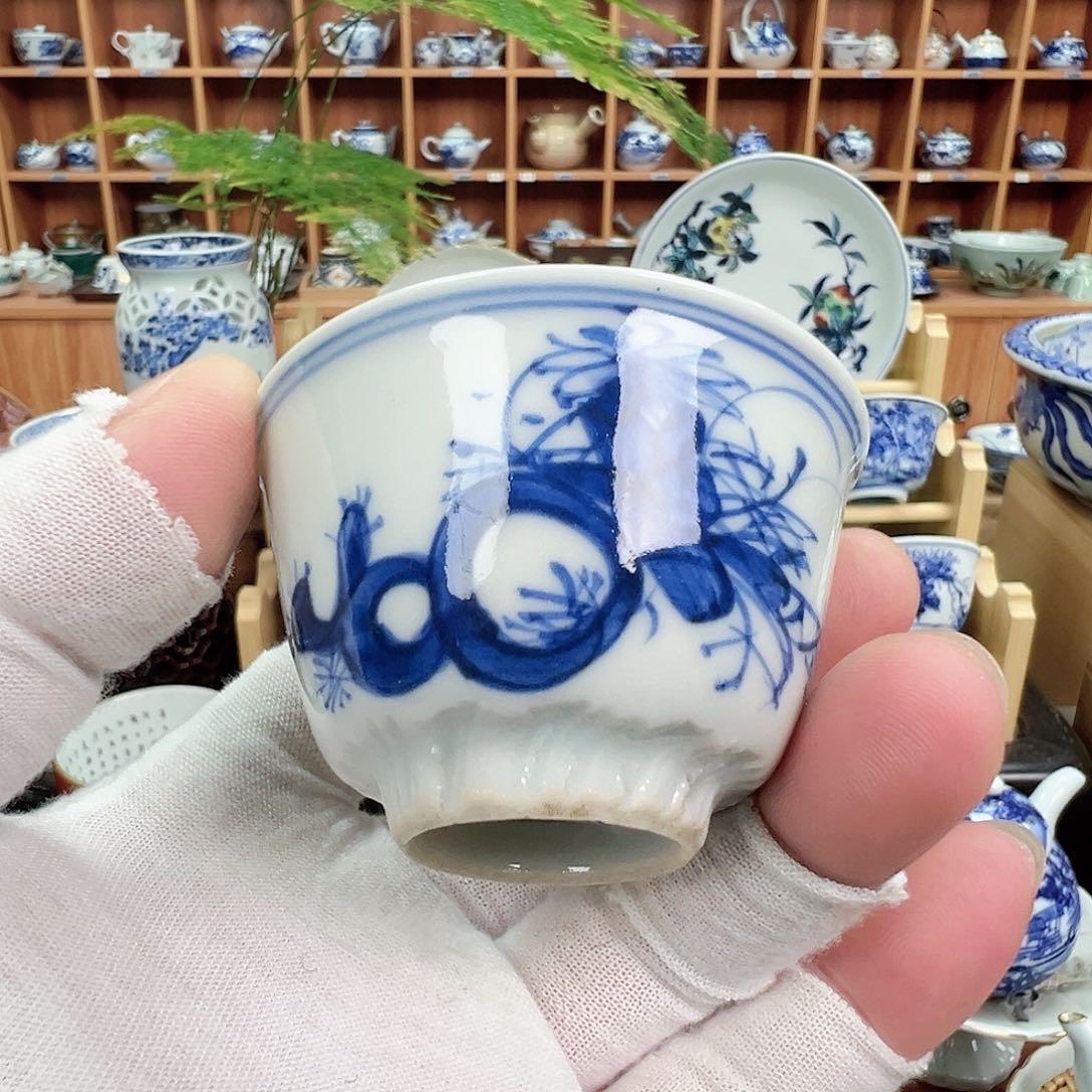 柴窑茶具茶杯茶壶