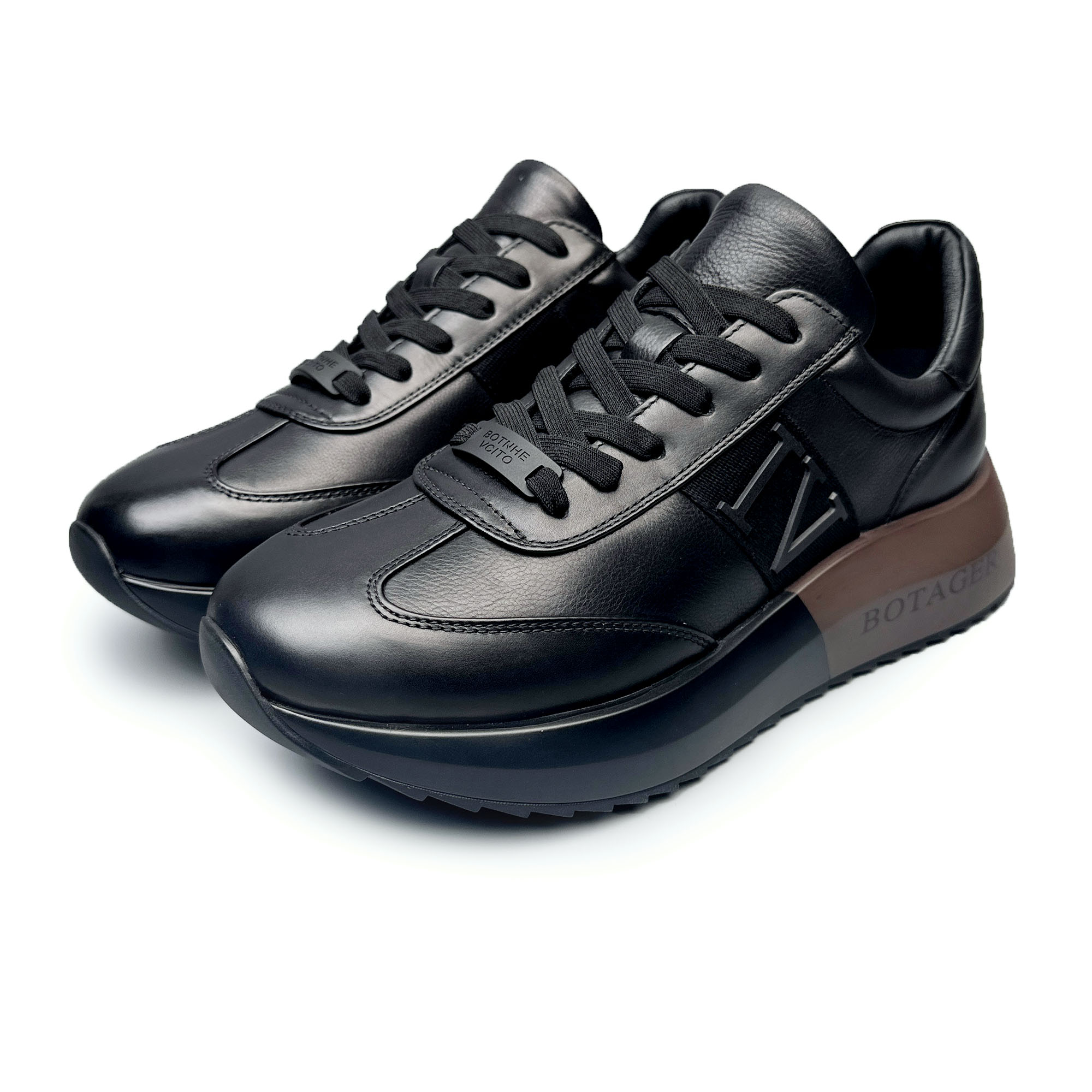 BIEUBRAYR【有单有棉】拼色设计时尚百搭休闲软弹轻低帮运动鞋