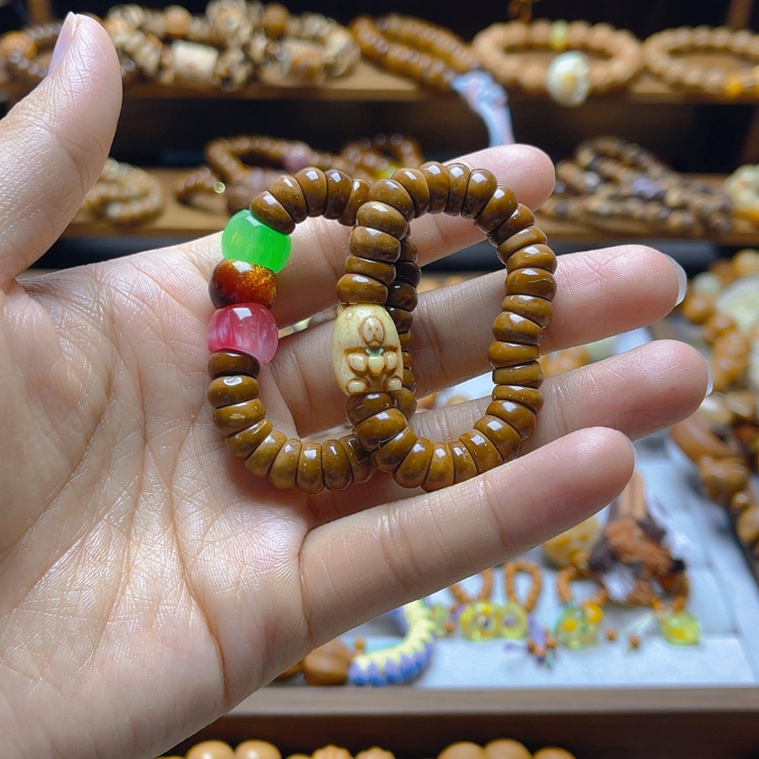 木质库克猪大肠手捻