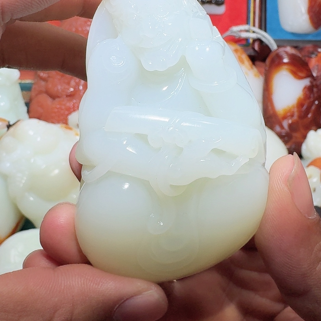 和田玉（糖玉）把件未镶嵌