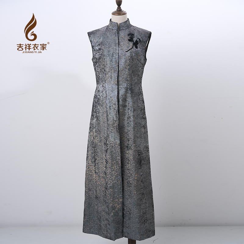 JIXIANGYIJIA/吉祥衣家梦笔生花（裤子）951179003 新中式气质显瘦