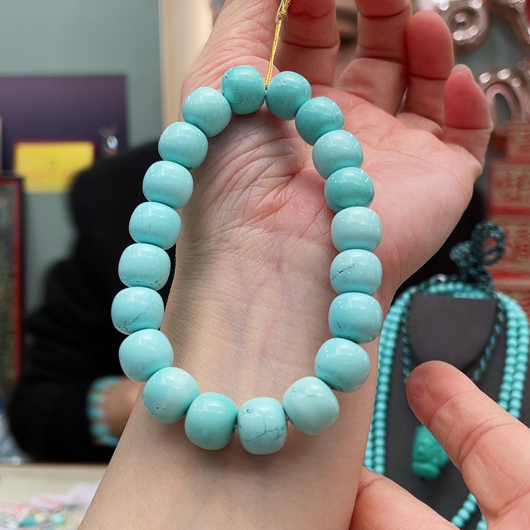 绿松石手串未镶嵌