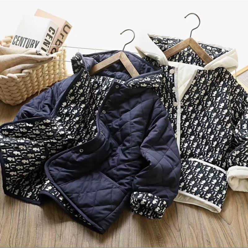 003冬款【首尔假日】绗棉两穿款反正服6631