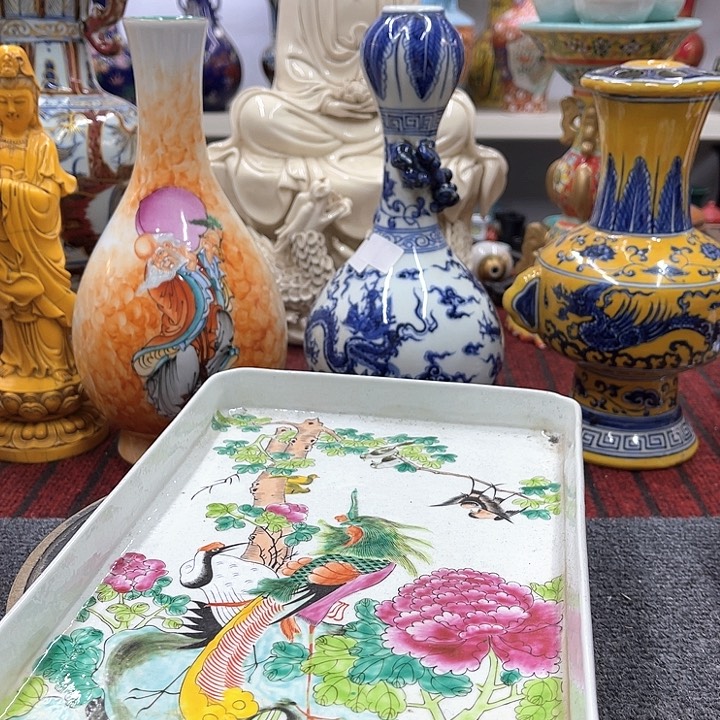 瓷片瓷器摆件摆件摆件