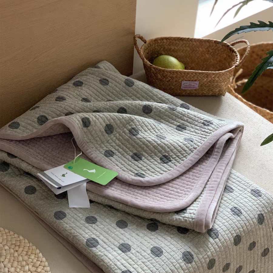 韩国大鹅绒绒单床盖（颜色随机选）