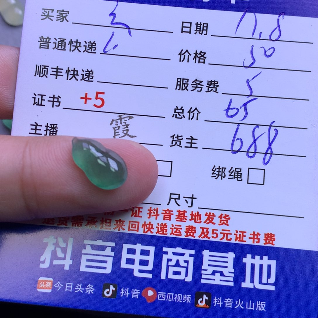 颈饰未镶嵌翡翠云**轻